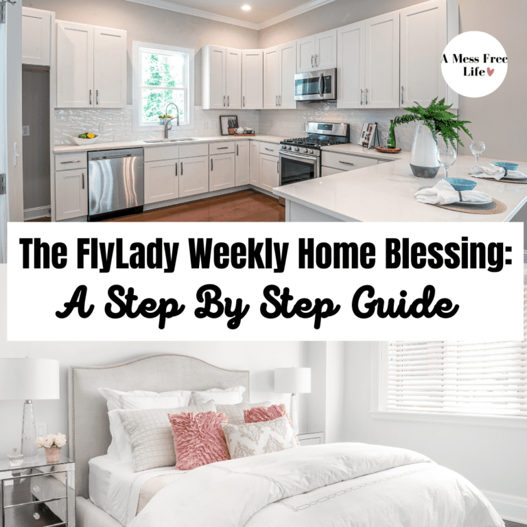 The FlyLady Weekly Home Blessing: A Step by Step Guide - A Mess Free Life